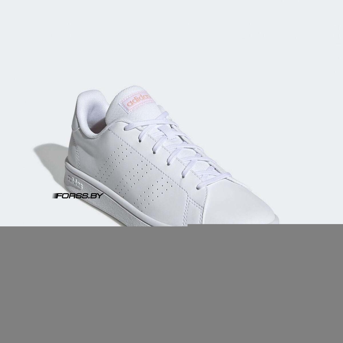 Кроссовки Adidas Advantage Base W (White) - фото 2 - id-p215040382