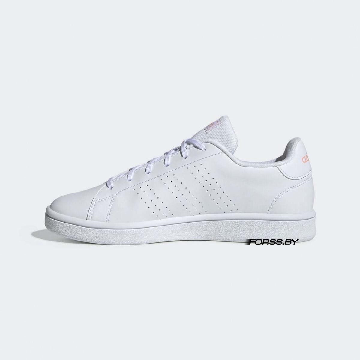 Кроссовки Adidas Advantage Base W (White) - фото 4 - id-p215040382