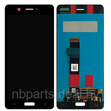 LCD дисплей для Nokia 5 в сборе с тачскрином Черный TN TA-1024 TA-1027 TA-1044 TA-1053