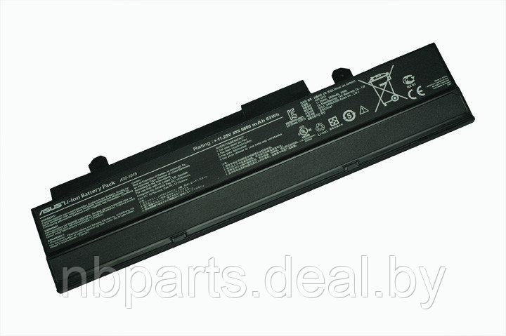 Аккумулятор (батарея) для ноутбука Asus Eee PC 1015 11.1V 5200mAh чёрный A32-1015 - фото 1 - id-p201985061