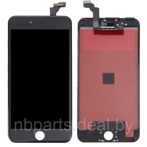 Дисплей для iPhone 6 Plus с тачскрином (Copy) черный LCD - фото 1 - id-p111771178