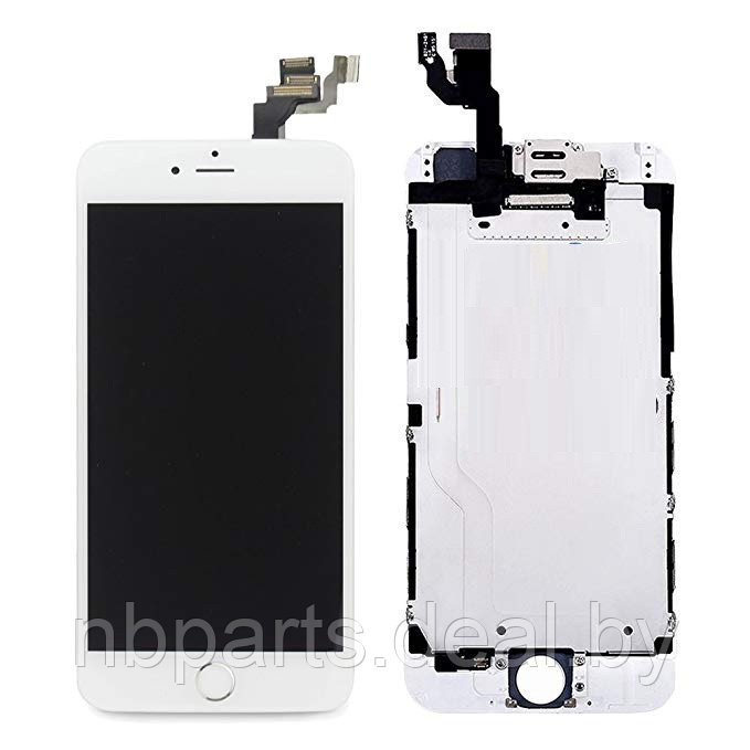 Дисплей для iPhone 6 Plus с тачскрином (Copy) белый LCD - фото 1 - id-p111771179