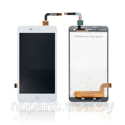 LCD дисплей для ZTE Blade L3 в сборе с тачскрином Белый LCD - фото 1 - id-p111771180