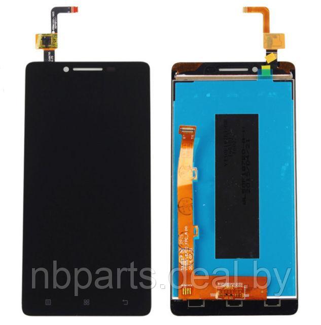 LCD дисплей для Lenovo A6010/A6000 (K3/K30) с тачскрином (черный) LCD - фото 1 - id-p111771182