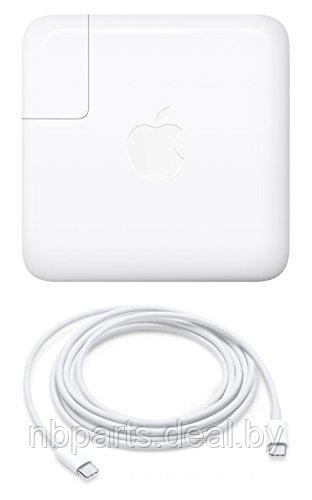 Блок питания (зарядное устройство) для ноутбука Apple 61W, 20.3V 3A, Type-C (USB-C), MRW22ZM/A, оригинал без - фото 1 - id-p197815973