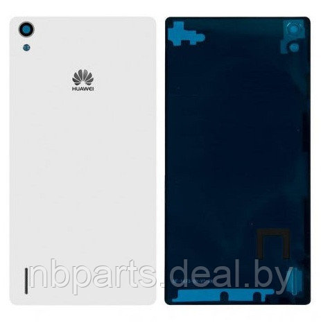 Задняя крышка Huawei P7 (белая) - фото 1 - id-p111771267