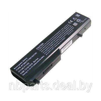 Аккумулятор (батарея) для ноутбука Dell Vostro 1510 11.1V 7800mAh OEM K738H - фото 1 - id-p111768741