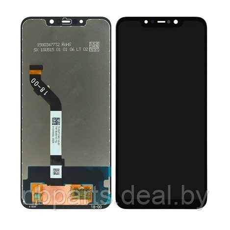 LCD дисплей для Xiaomi Pocophone F1 в сборе с тачскрином, черный LCD - фото 1 - id-p212057558