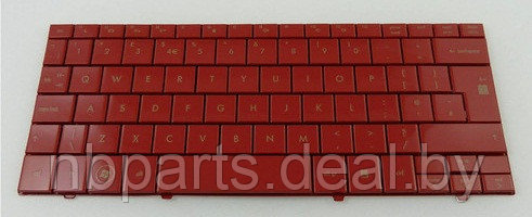 Клавиатура для ноутбука HP Mini 1000, красная, RU