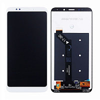 LCD дисплей для Xiaomi Redmi 5 Plus с тачскрином (белый) Оригинал LCD
