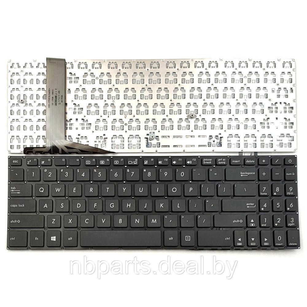 Клавиатура для ноутбука ASUS FX570, чёрная, RU - фото 1 - id-p157732195