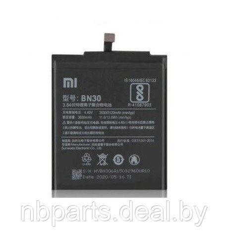 Аккумулятор (батарея) для Xiaomi Redmi 4A (BN30) BN30 - фото 1 - id-p111770205