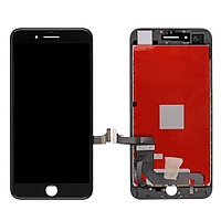 Дисплей для iPhone 7 Plus с рамкой крепления, (Hancai) черный LCD