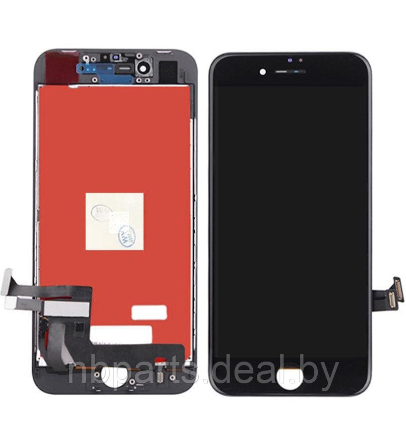 Дисплей для iPhone 8 с рамкой крепления, (Hancai) черный LCD - фото 1 - id-p178654041