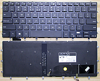 Клавиатура для ноутбука Dell Precision 5510, чёрная, с подсветкой, RU
