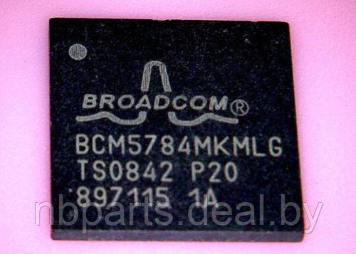 Broadcom BCM5784 BCM5784(BCM5784MKMLG), сетевой контроллер для ноутбука, корпус QFN-68