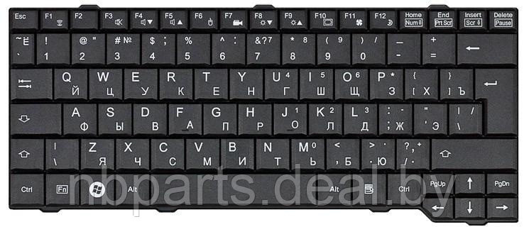 Клавиатура для ноутбука Fujitsu Amilo SA3650, чёрная, RU - фото 1 - id-p111776527