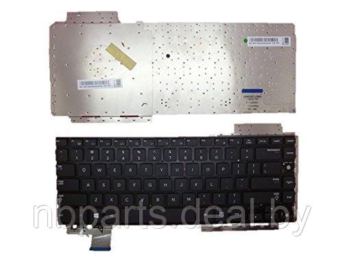 Клавиатура для ноутбука Samsung NP530U4CN, чёрная, маленький Enter, RU
