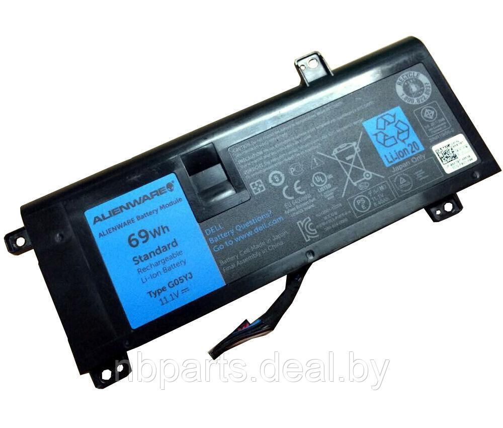 Аккумулятор (батарея) для ноутбука Dell Alienware 14 A14 M14X R3 R4 11.1V 6400mAh G05YJ - фото 1 - id-p111775238