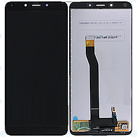 LCD дисплей для Xiaomi Redmi 6 / Redmi 6A в сборе с тачскрином (черный) Оригинал-переклей LCD