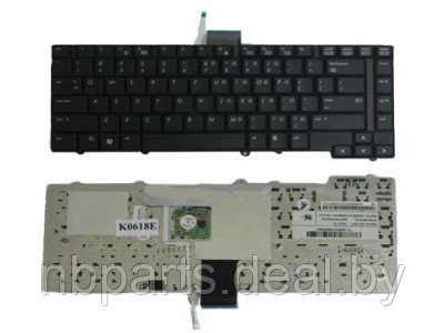 Клавиатура для ноутбука HP EliteBook 6930, чёрная, Trackpoint, RU - фото 1 - id-p111776554