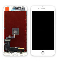 Дисплей для iPhone 8 Plus с рамкой крепления (копия) белый LCD