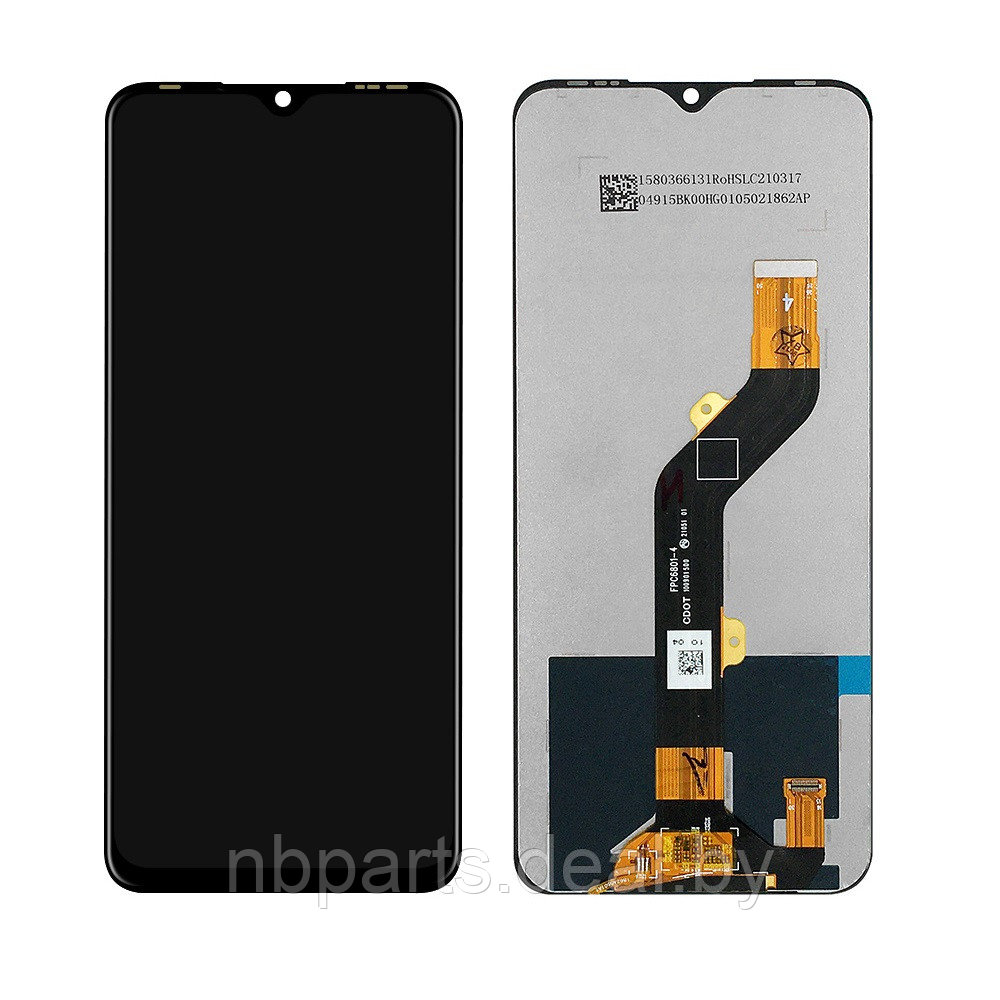 LCD дисплей для Infinix Hot 10s в сборе с тачскрином (черный) LCD X689 - фото 1 - id-p204592704