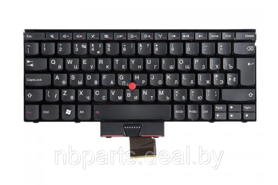 Клавиатура для ноутбука Lenovo ThinkPad Edge E120, E220, чёрная, маленький Enter, с рамкой, RU - фото 1 - id-p111775325