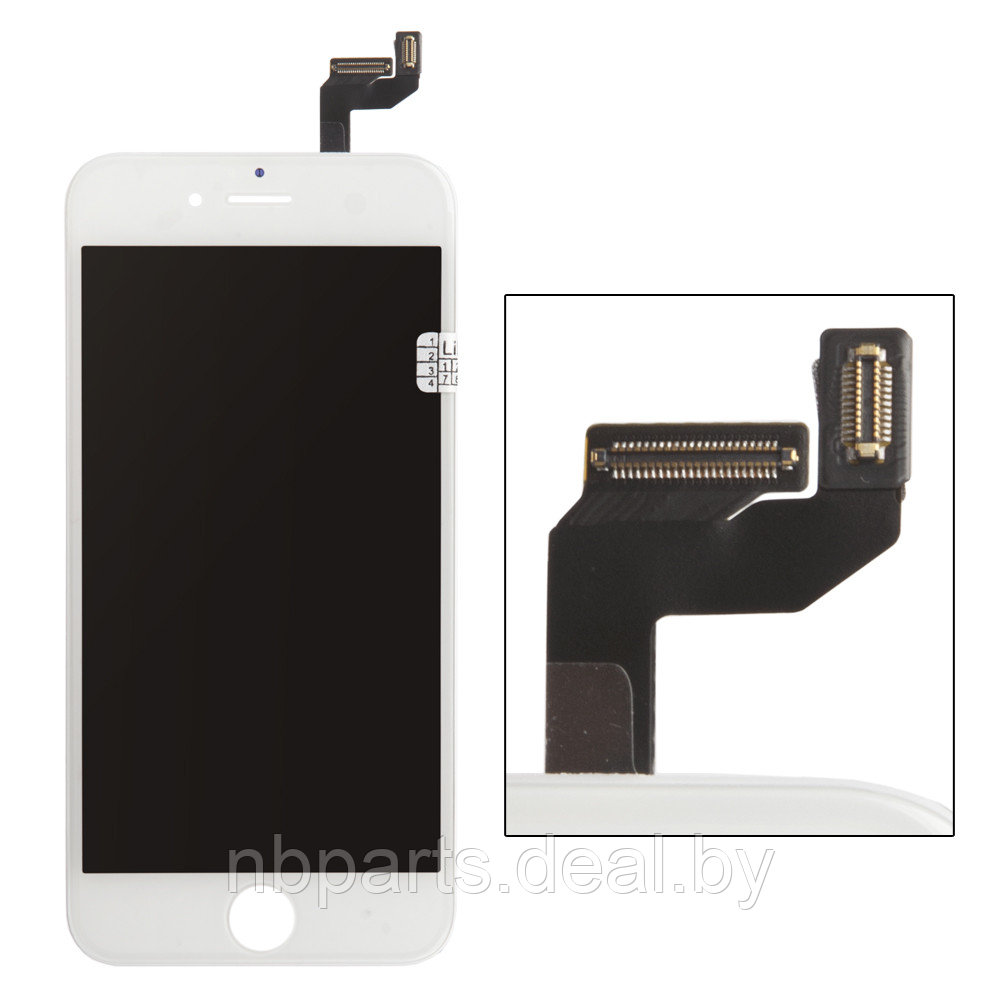 Дисплей для iPhone 6S с тачскрином (Copy) белый LCD - фото 1 - id-p111770348