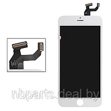 Дисплей для iPhone 6S Plus с тачскрином (яркая подсветка) белый LCD
