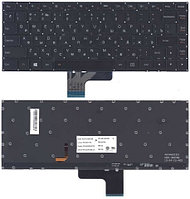 Клавиатура для ноутбука Lenovo IdeaPad S410, U430, чёрная, с подсветкой, RU