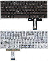 Клавиатура для ноутбука ASUS ZenBook UX31 коричневая, большой Enter, RU