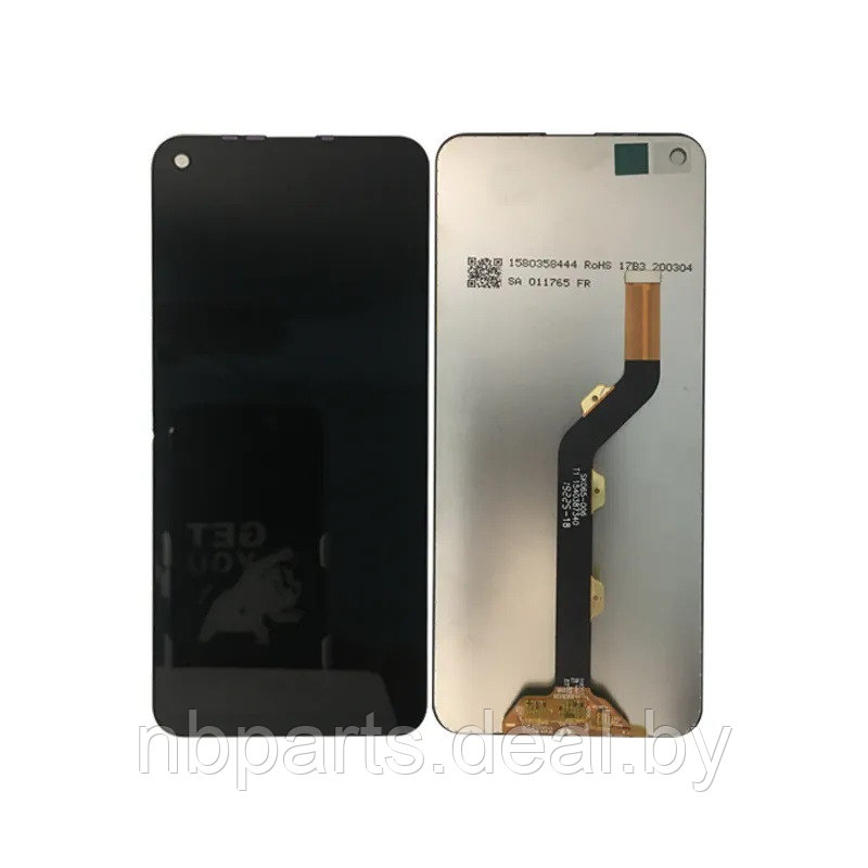 LCD дисплей для Tecno Spark 5 с тачскрином (черный) LCD - фото 1 - id-p204592716
