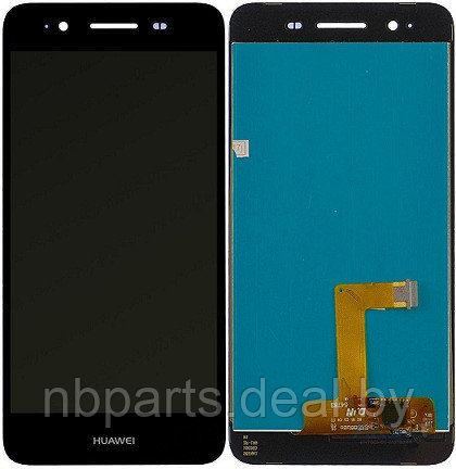 LCD дисплей для Huawei GR3/Enjoy 5S с тачскрином (черный) LCD - фото 1 - id-p131023572