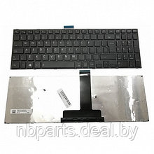 Клавиатура для ноутбука Toshiba Satellite A50-C, чёрная, с подсветкой, RU