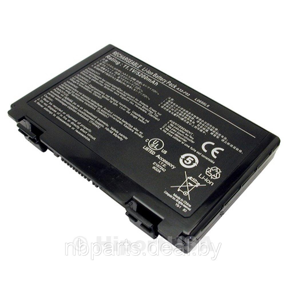Аккумулятор (батарея) для ноутбука Asus K50 11.1V 5200mAh OEM A32-F82 - фото 1 - id-p111777798