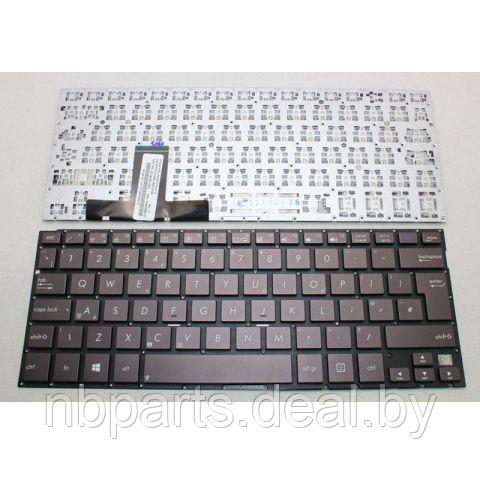 Клавиатура для ноутбука ASUS ZenBook UX32 чёрная, большой Enter, RU - фото 1 - id-p111775385