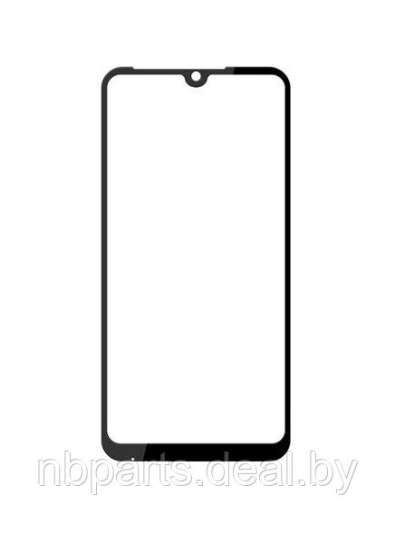 Защитное стекло для Xiaomi Redmi Note 8 (Закалённое, полное покрытие) Черное - фото 1 - id-p131024281
