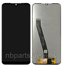 LCD дисплей для Xiaomi Redmi 7 с тачскрином (черный) Оригинал-переклей LCD