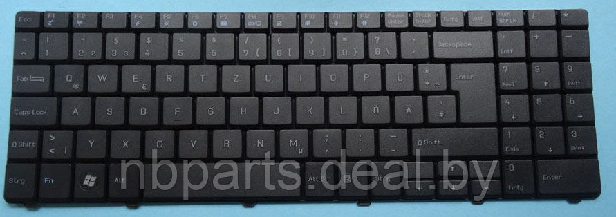Клавиатура для ноутбука Medion Akoya E7222, E6215, чёрная, RU - фото 1 - id-p111774261