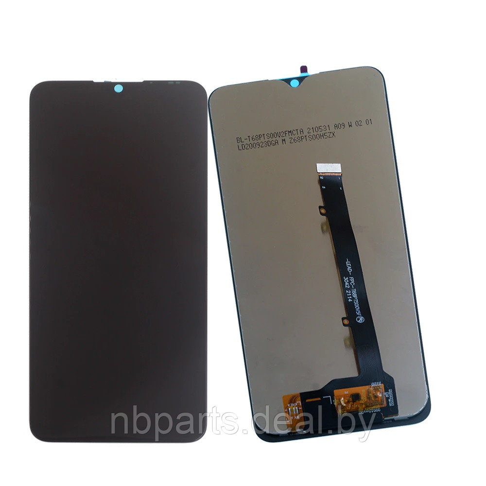 LCD дисплей для ZTE Blade V2020 Smart, V30 Vita, Черный LCD - фото 1 - id-p205937389