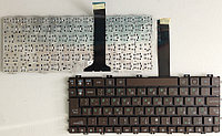 Клавиатура для ноутбука ASUS EeePC 1015 1025 1011, коричневая большой Enter, RU