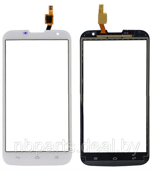 Тачскрин для Huawei Ascend G730 белый LCD - фото 1 - id-p111763217