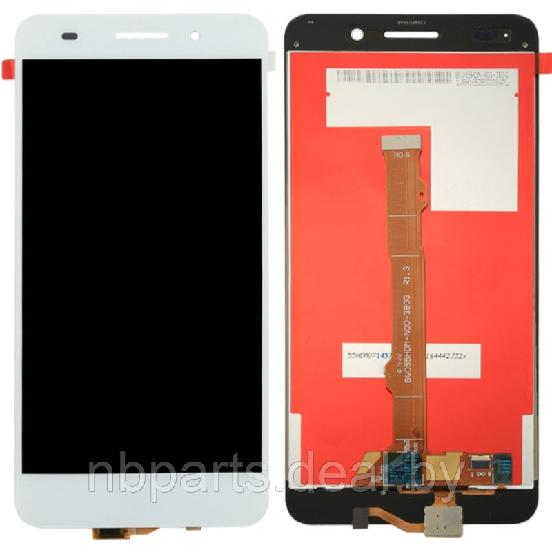 Дисплей для Huawei Y6 II Honor 5A с тачскрином (белый) LCD - фото 1 - id-p111763226