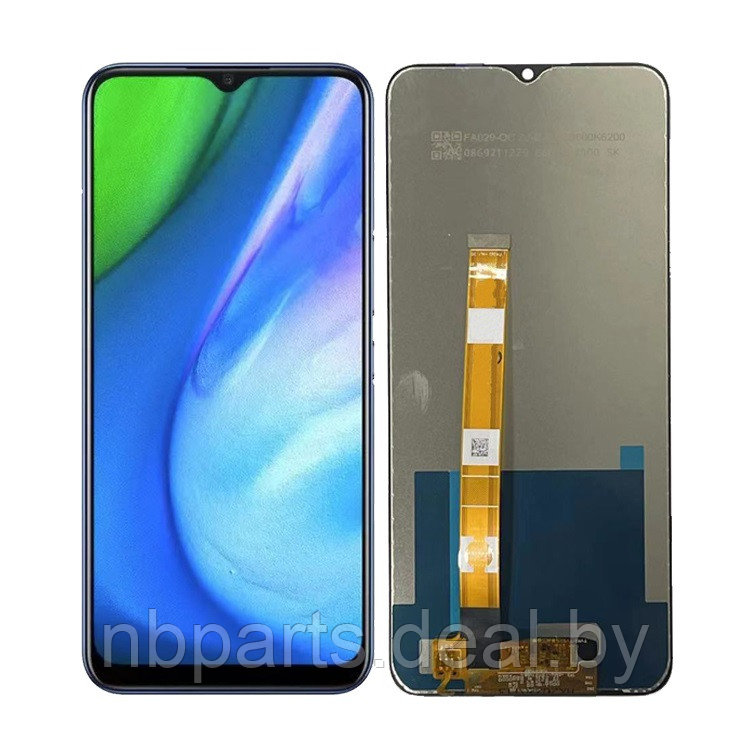 LCD дисплей для Realme C11, C12, C15 с тачскрином (черный) LCD RMX2185 - фото 1 - id-p194502191