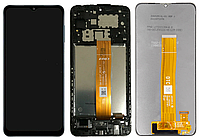 Дисплей Samsung A12 (A125F) Черный (Оригинал) LCD A125F