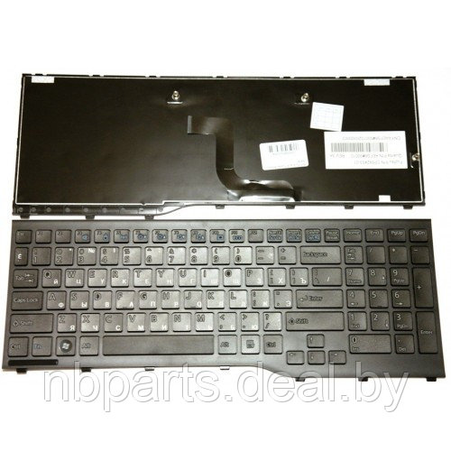 Клавиатура для ноутбука Fujitsu LifeBook AH552, чёрная, RU - фото 1 - id-p111774413