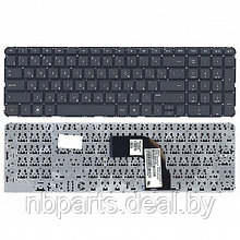 Клавиатура для ноутбука HP Pavilion DV7-7000, чёрная, с рамкой, RU
