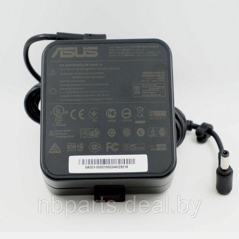 Блок питания (зарядное устройство) для ноутбука Asus 65W, 19V 3.42A, 5.5x2.5 мм, оригинал с сетевым кабелем, - фото 1 - id-p197868063