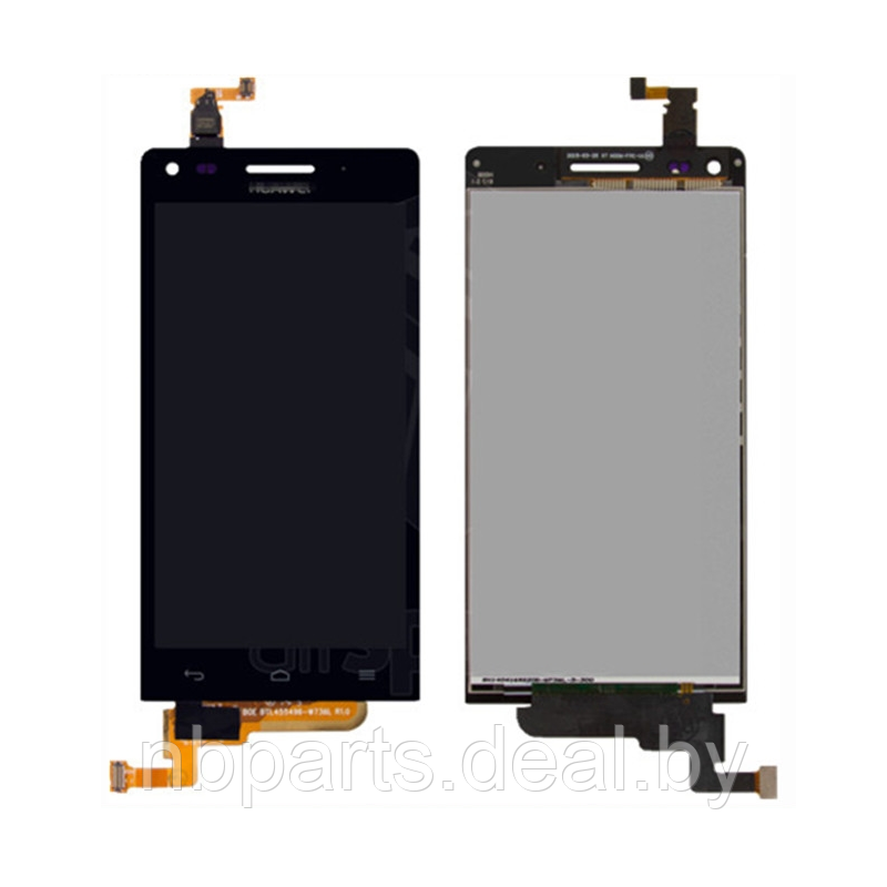 Дисплей для Huawei Ascend G6/U10 с тачскрином, с рамкой (Белый) LCD - фото 1 - id-p146720028